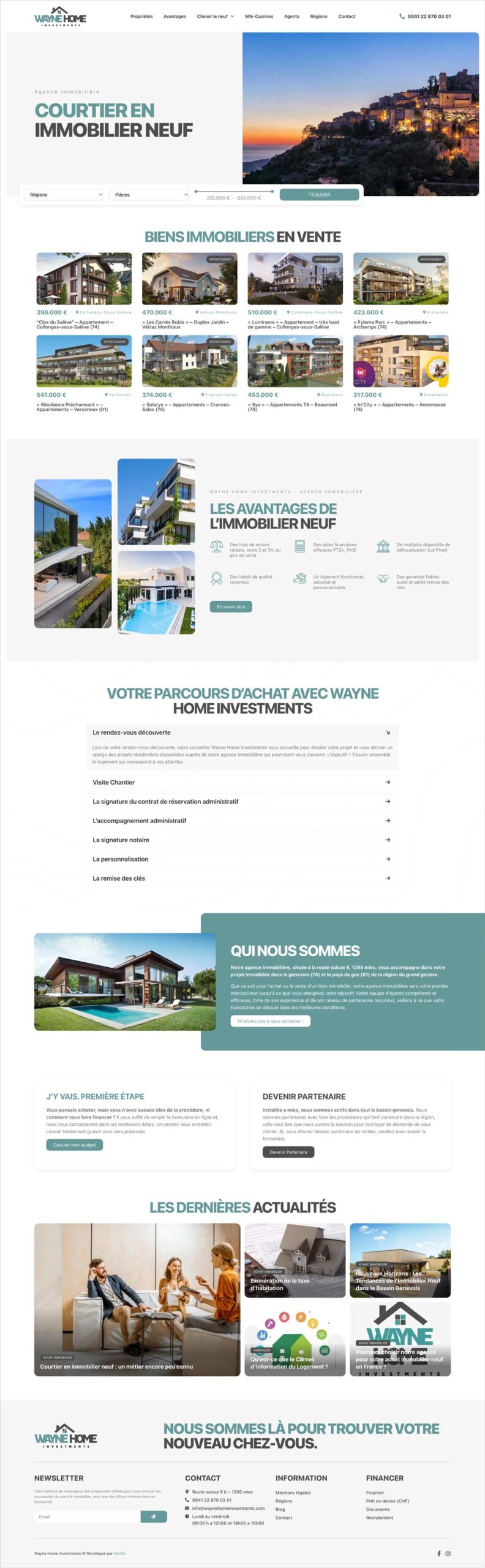 Wayne Home Investments site